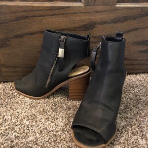 Open Toe Booties